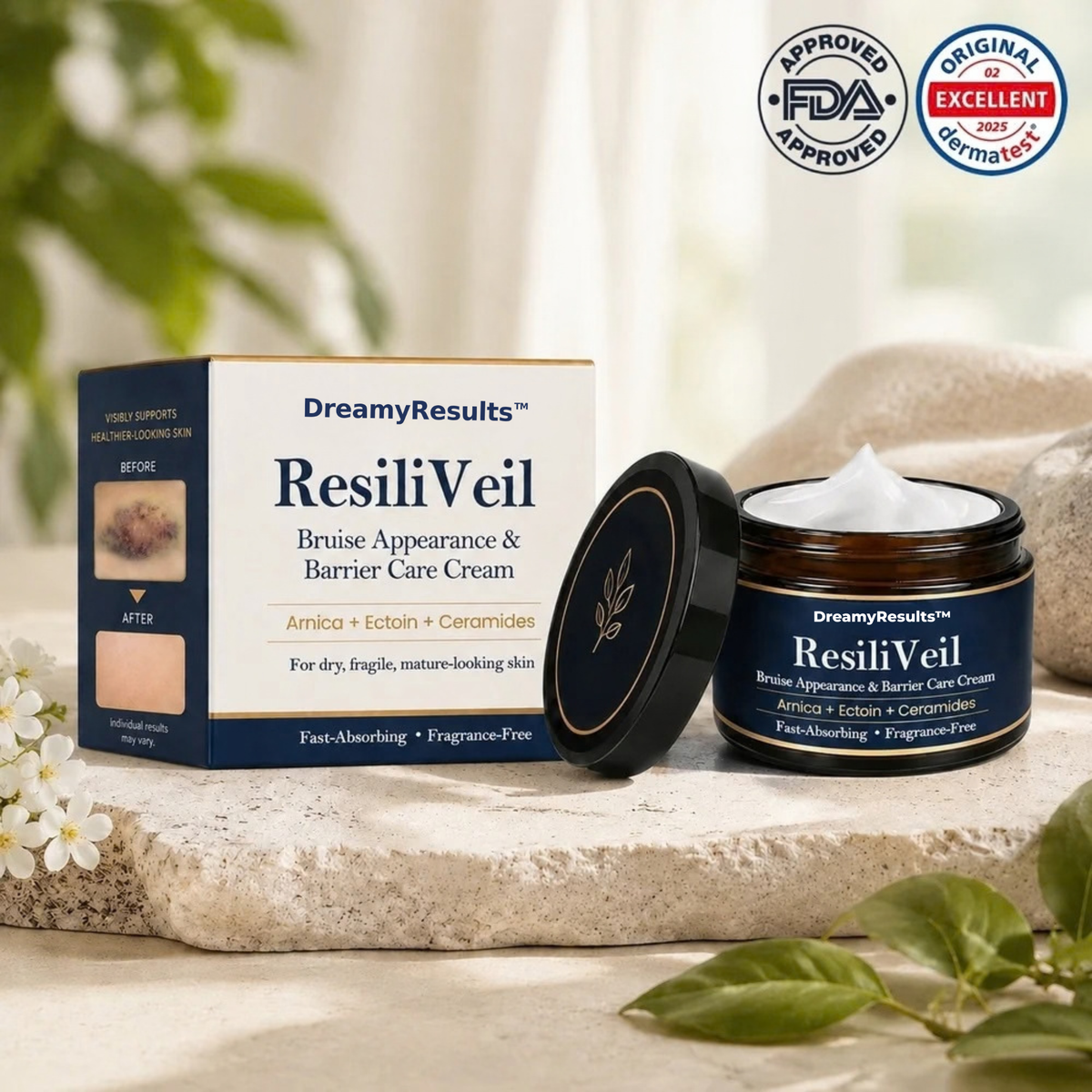 Dreamy Results® ResiliVeil Bruise Appearance Barrier Care Cream