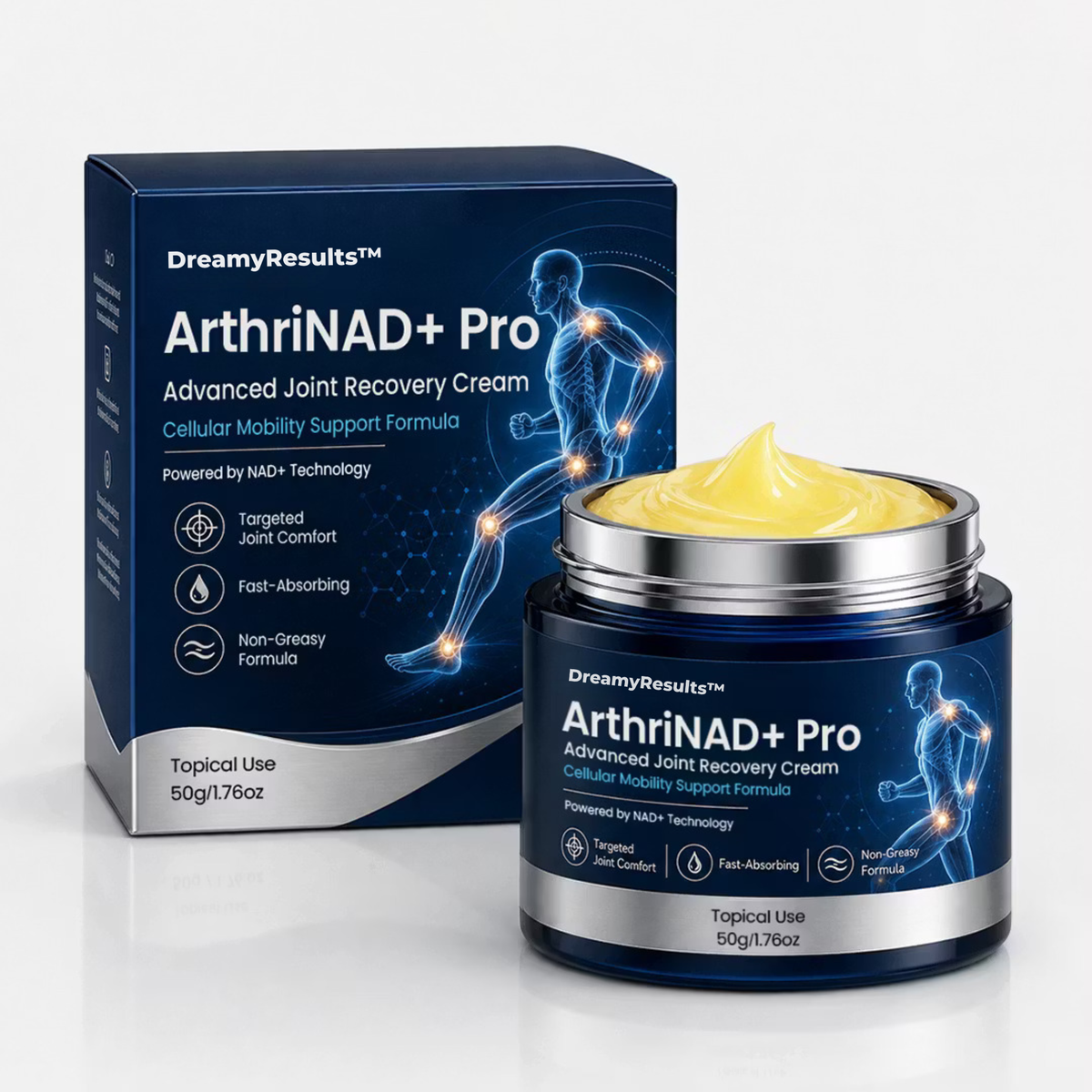 Dreamy Results® ArthriNAD+ Pro Advanced Joint Recovery Cream