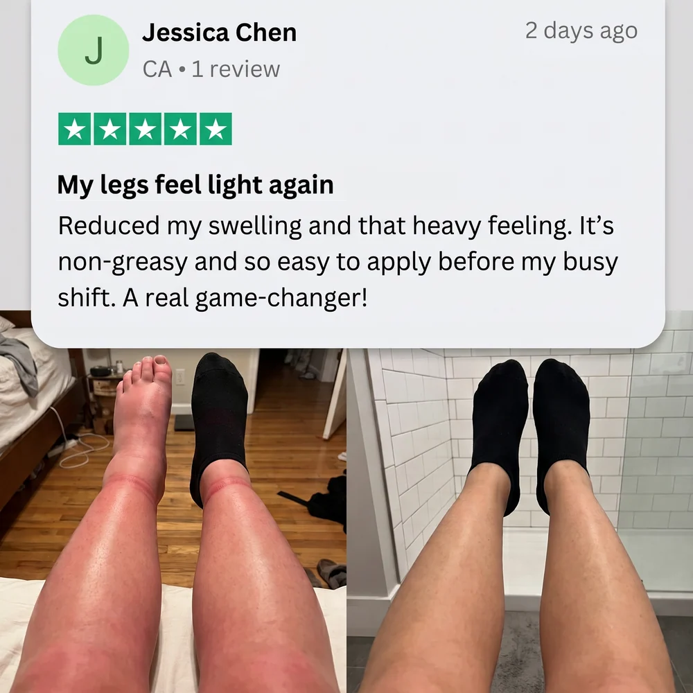 DreamyResults® Professional Leg Circulation Cream